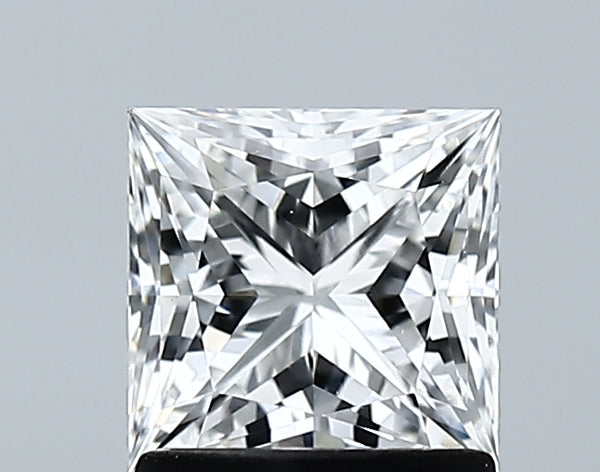 Lab-Grown 1.31 Carat Princess Cut Diamond color D Clarity VVS2 With GIA Certificate, precious stones, engagement diamonds