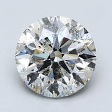 1.51 Carat Round Brilliant Diamond color I Clarity I1, natural diamonds, precious stones, engagement diamonds