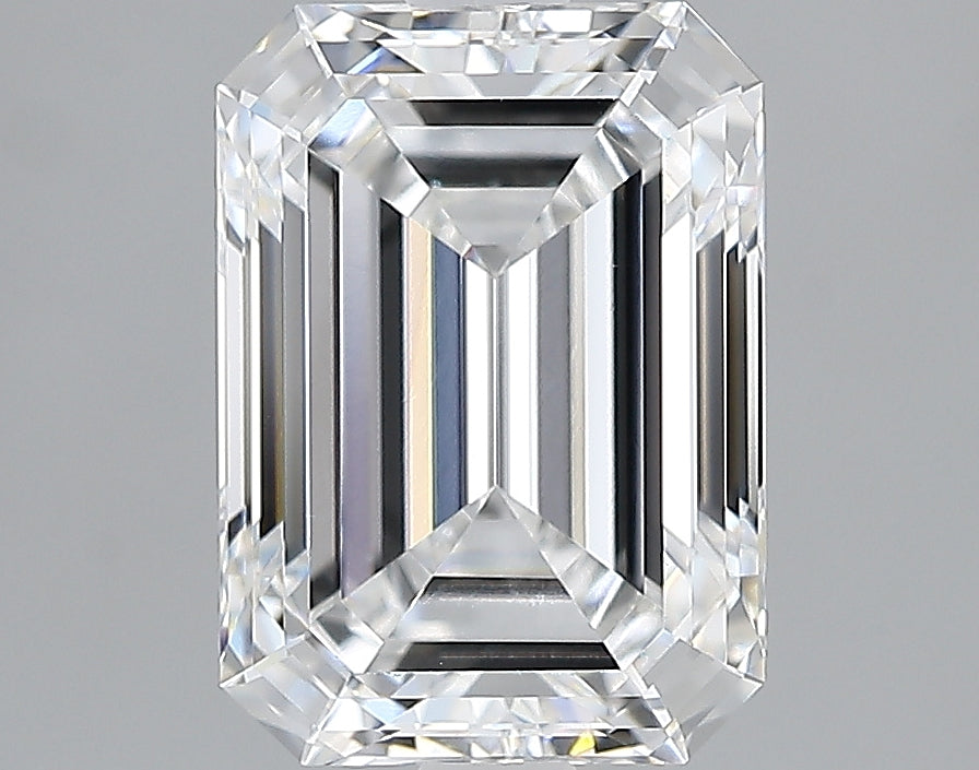 Lab-Grown 2.18 Carat Emerald Cut Diamond color E Clarity VVS2, precious stones, engagement diamonds