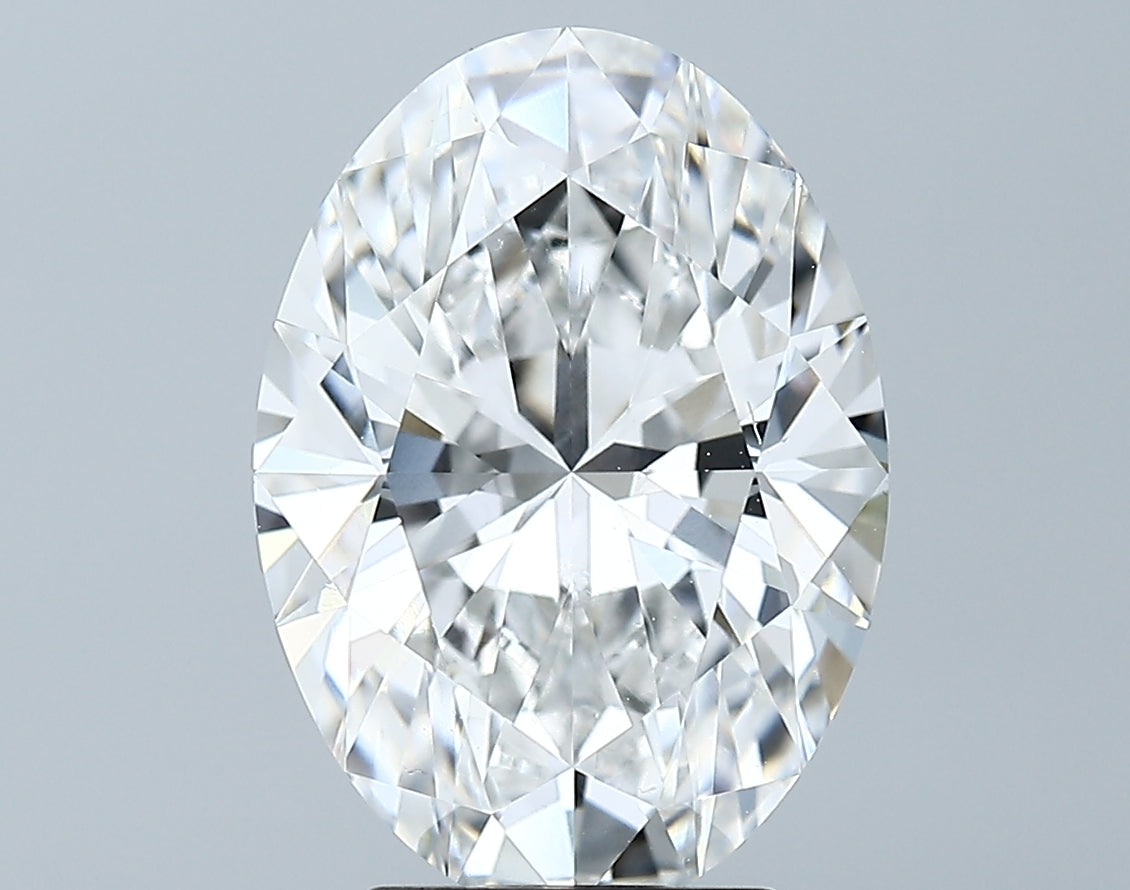 Lab-Grown 4.01 Carat Oval Shape Diamond color E Clarity VVS2 With GIA Certificate, precious stones, engagement diamonds