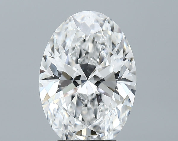 Lab-Grown 4.03 Carat Oval Shape Diamond color D Clarity VVS2 With GIA Certificate, precious stones, engagement diamonds