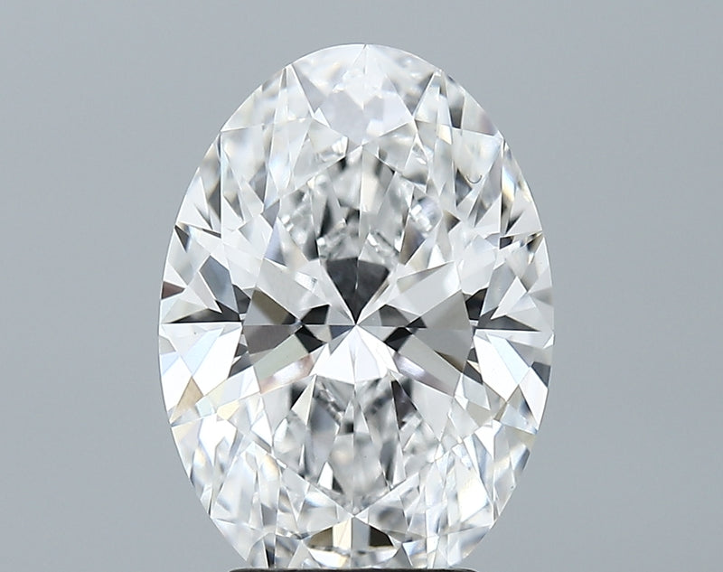 Lab-Grown 4.03 Carat Oval Shape Diamond color D Clarity VVS2 With GIA Certificate, precious stones, engagement diamonds