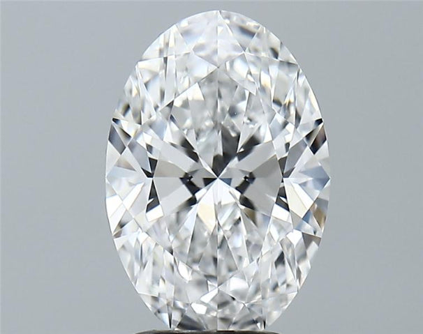 Lab-Grown 2.75 Carat Oval Shape Diamond color D Clarity VVS1 With GIA Certificate, precious stones, engagement diamonds