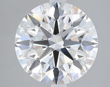 Lab-Grown 4.51 Carat Round Brilliant Diamond color D Clarity SI1 With GIA Certificate, precious stones, engagement diamonds