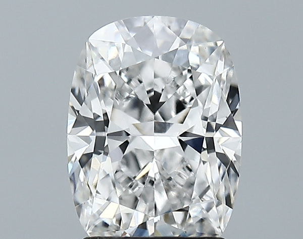 Lab-Grown 2.14 Carat Cushion Brilliant Diamond color E Clarity VVS2 With GIA Certificate, precious stones, engagement diamonds