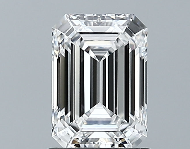 Lab-Grown 1.08 Carat Emerald Cut Diamond color E Clarity VVS2 With GIA Certificate, precious stones, engagement diamonds