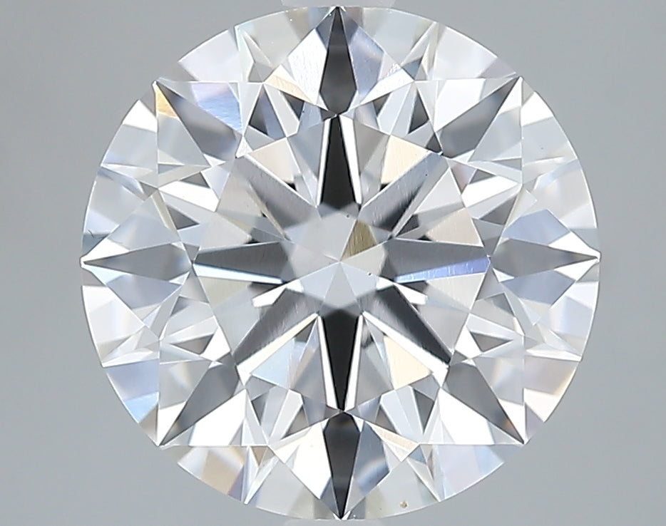 Lab-Grown 3.31 Carat Round Brilliant Diamond color E Clarity VS1 With GIA Certificate, precious stones, engagement diamonds