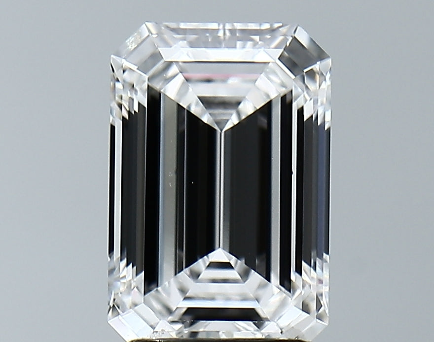 Lab-Grown 2.62 Carat Emerald Cut Diamond color D Clarity VVS2 With GIA Certificate, precious stones, engagement diamonds