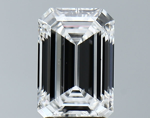 Lab-Grown 2.62 Carat Emerald Cut Diamond color D Clarity VVS2 With GIA Certificate, precious stones, engagement diamonds