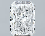 Lab-Grown 2.55 Carat Radiant Cut Diamond color E Clarity SI1 With GIA Certificate, precious stones, engagement diamonds