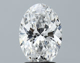 Lab-Grown 2.28 Carat Oval Shape Diamond color E Clarity VS1, precious stones, engagement diamonds