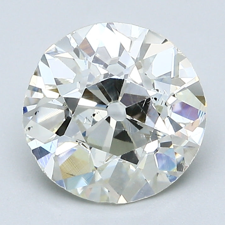 2.31 Carat Old European Cut Diamond color L Clarity SI2, natural diamonds, precious stones, engagement diamonds