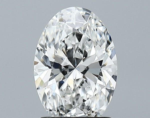 Lab-Grown 1.55 Carat Oval Shape Diamond color E Clarity VVS1 With GIA Certificate, precious stones, engagement diamonds