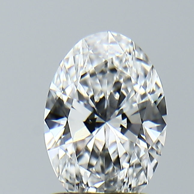 Lab-Grown 1.22 Carat Oval Shape Diamond color D Clarity IF, precious stones, engagement diamonds