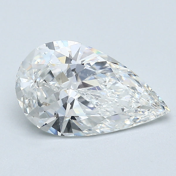 2.01 Carat Pear Shape Natural Mined Diamond G Color SI1 Clarity With GIA Certificate, natural diamonds, precious stones, engagement diamonds