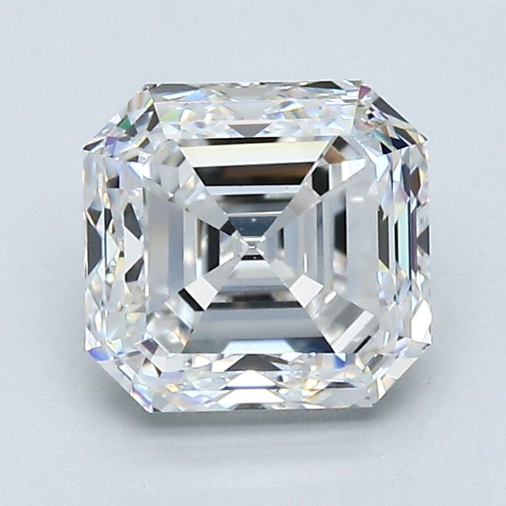 Natural 1.84 Carat Asscher Cut Diamond D-VS1 with GIA Certificate, natural diamonds, precious stones, engagement diamonds