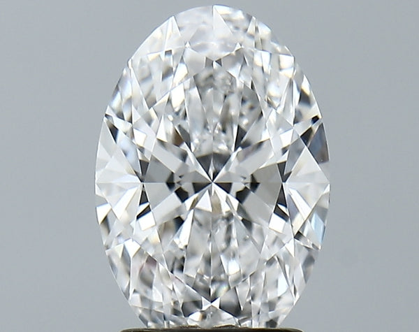 Lab-Grown 2.16 Carat Oval Shape Diamond color E Clarity VVS1 With GIA Certificate, precious stones, engagement diamonds