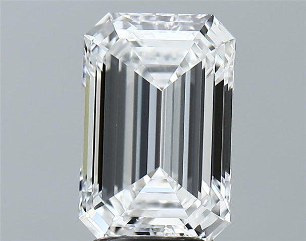 Lab-Grown 3.08 Carat Emerald Cut Diamond color E Clarity VVS2 With GIA Certificate, precious stones, engagement diamonds