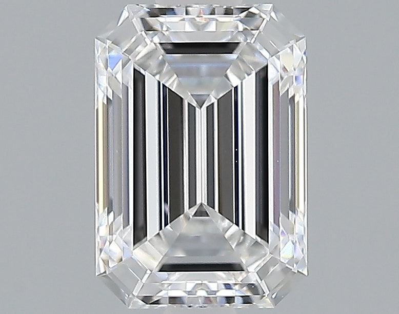 Lab-Grown 1.26 Carat Emerald Cut Diamond color D Clarity VVS1, precious stones, engagement diamonds