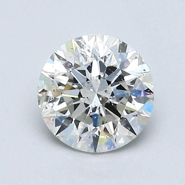 1.00 Carat Round Brilliant Diamond color I Clarity I1, natural diamonds, precious stones, engagement diamonds