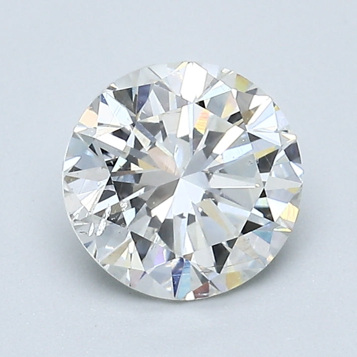 1.41 Carat Round Brilliant Natural Mined Diamond H Color SI2 Clarity With GIA Certificate, natural diamonds, precious stones, engagement diamonds