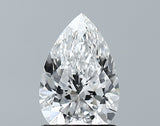 Lab-Grown 1.16 Carat Pear Shape Diamond color D Clarity VVS2, precious stones, engagement diamonds