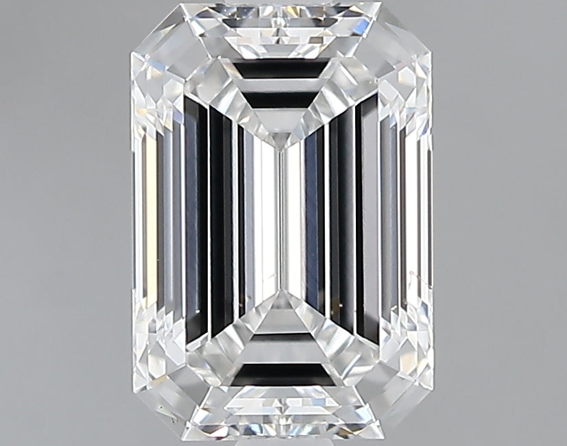 Lab-Grown 1.56 Carat Emerald Cut Diamond color E Clarity VVS2, precious stones, engagement diamonds