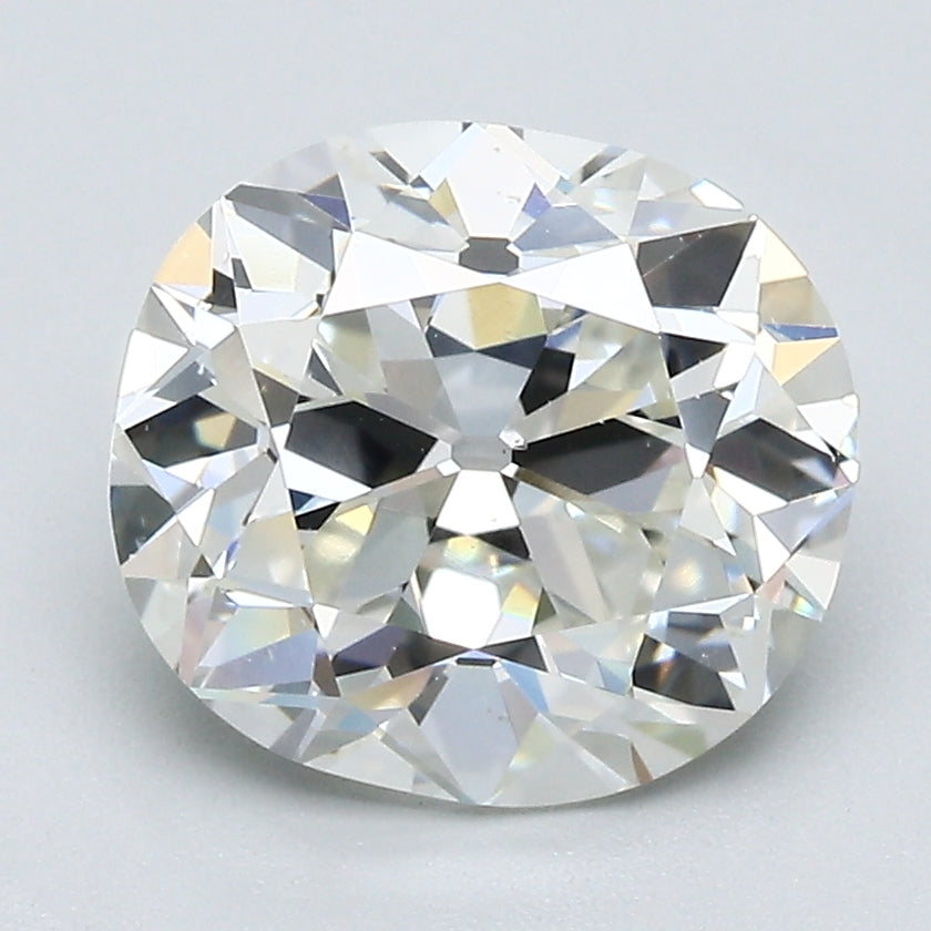 3.33 Carat Old Miner Cut Antique Natural Mined Diamond I Color VS2 Clarity With GIA Certificate, natural diamonds, precious stones, engagement diamonds