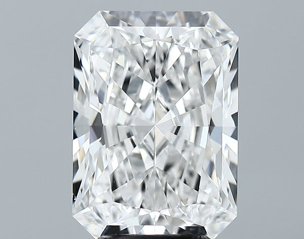 Lab-Grown 4.17 Carat Radiant Cut Diamond color E Clarity VVS2 With GIA Certificate, precious stones, engagement diamonds