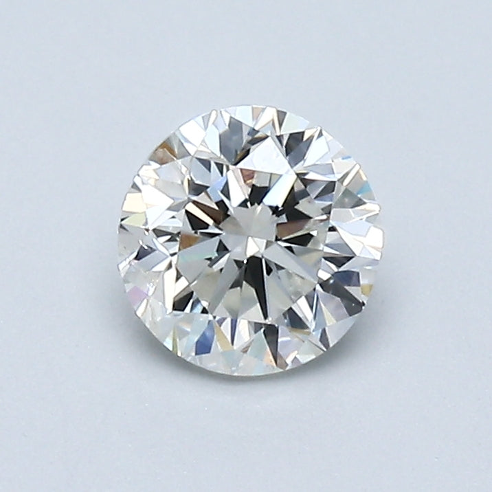 0.71 Carat Round Brilliant Natural Mined Diamond H Color I1 Clarity With GIA Certificate, natural diamonds, precious stones, engagement diamonds