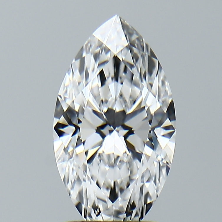 Lab-Grown 1.61 Carat Marquis Shape Diamond color D Clarity VVS2, precious stones, engagement diamonds