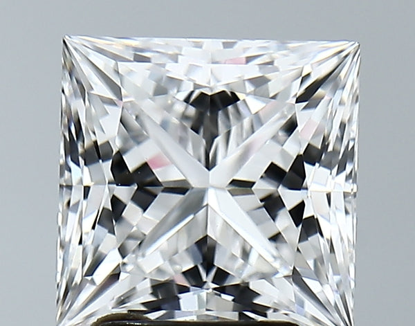 Lab-Grown 3.15 Carat Princess Cut Diamond color D Clarity VVS2 With GIA Certificate, precious stones, engagement diamonds