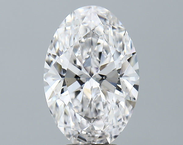 Lab-Grown 4.01 Carat Oval Shape Diamond color E Clarity VVS2, precious stones, engagement diamonds