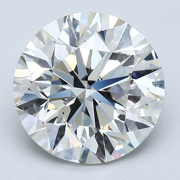 3.00 Carat Round Brilliant Natural Mined Diamond H Color VS2 Clarity With GIA Certificate, natural diamonds, precious stones, engagement diamonds