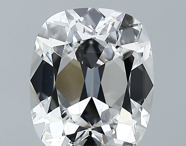 Lab-Grown 2.50 Carat Antique Cushion Cut Diamond color D Clarity VS1 With GIA Certificate, precious stones, engagement diamonds