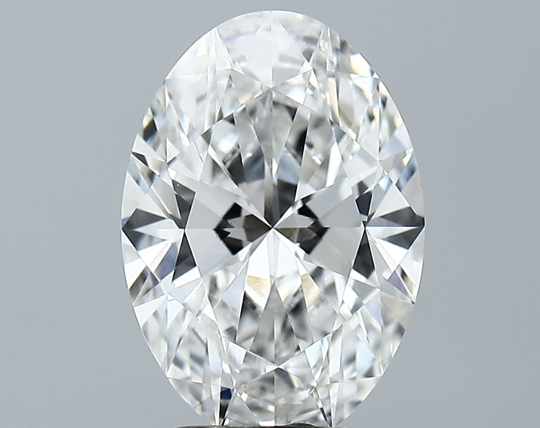 Lab-Grown 3.61 Carat Oval Shape Diamond color E Clarity VVS2, precious stones, engagement diamonds