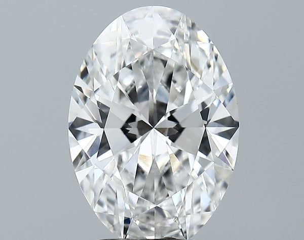 Lab-Grown 3.61 Carat Oval Shape Diamond color E Clarity VVS2, precious stones, engagement diamonds