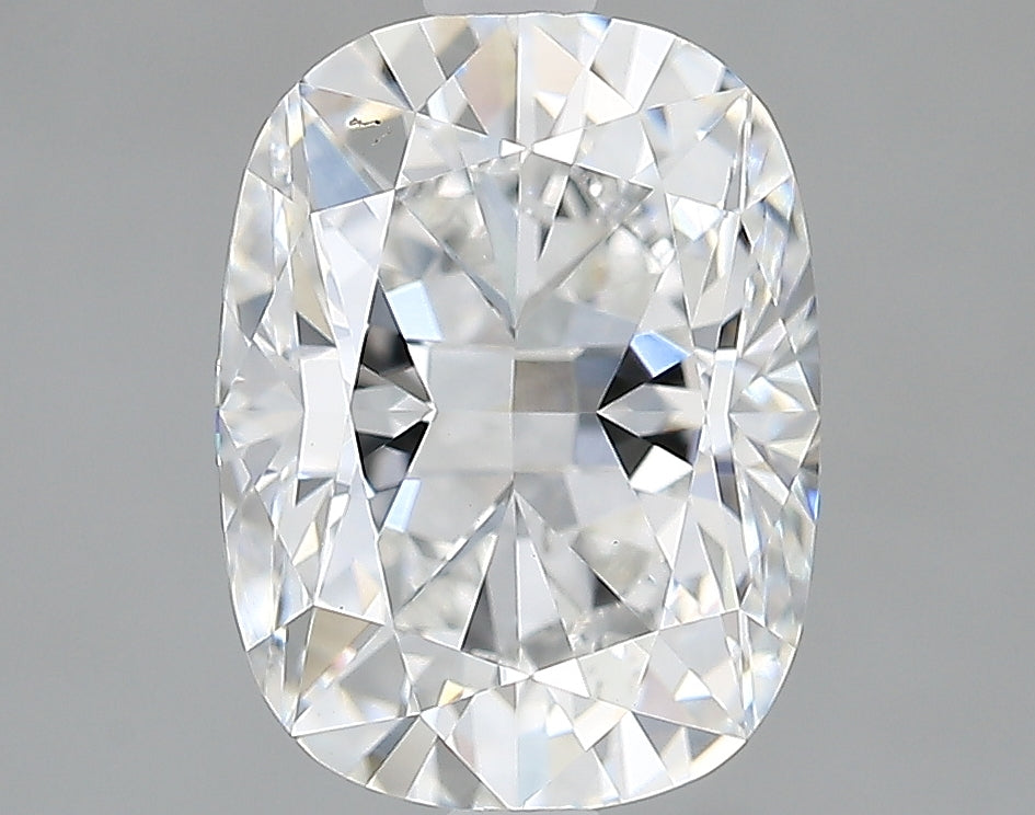 Lab-Grown 2.22 Carat Cushion Brilliant Diamond color E Clarity VVS2, precious stones, engagement diamonds