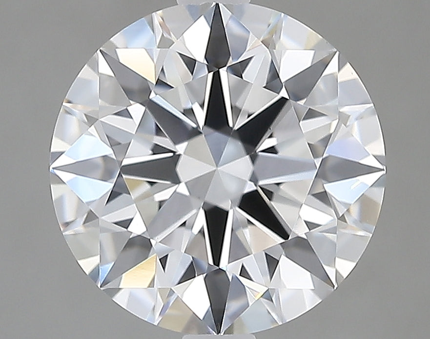 Lab-Grown 2.52 Carat Round Brilliant Diamond color E Clarity VVS2, precious stones, engagement diamonds