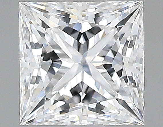 Lab-Grown 1.03 Carat Princess Cut Diamond color D Clarity IF, precious stones, engagement diamonds
