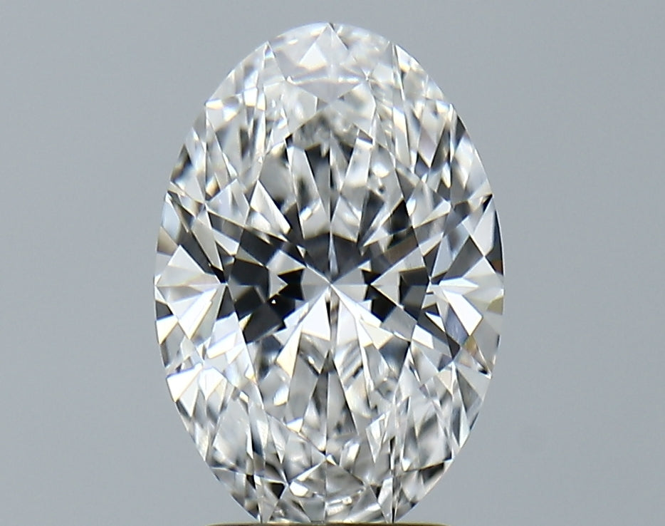 Lab-Grown 2.20 Carat Oval Shape Diamond color E Clarity IF, precious stones, engagement diamonds