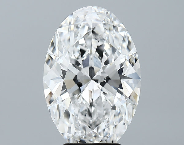 Lab-Grown 5.01 Carat Oval Shape Diamond color E Clarity VS1 With GIA Certificate, precious stones, engagement diamonds