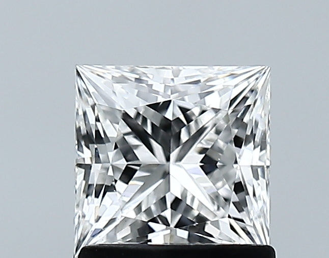 Lab-Grown 1.15 Carat Princess Cut Diamond color E Clarity VS1 With GIA Certificate, precious stones, engagement diamonds