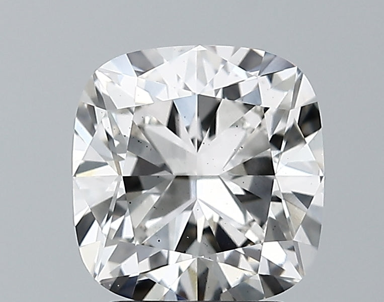 Lab-Grown 2.21 Carat Cushion Modified Brilliant Cut Diamond color H Clarity VS2 With GIA Certificate, precious stones, engagement diamonds