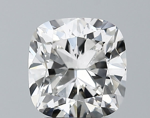 Lab-Grown 2.21 Carat Cushion Modified Brilliant Cut Diamond color H Clarity VS2 With GIA Certificate, precious stones, engagement diamonds
