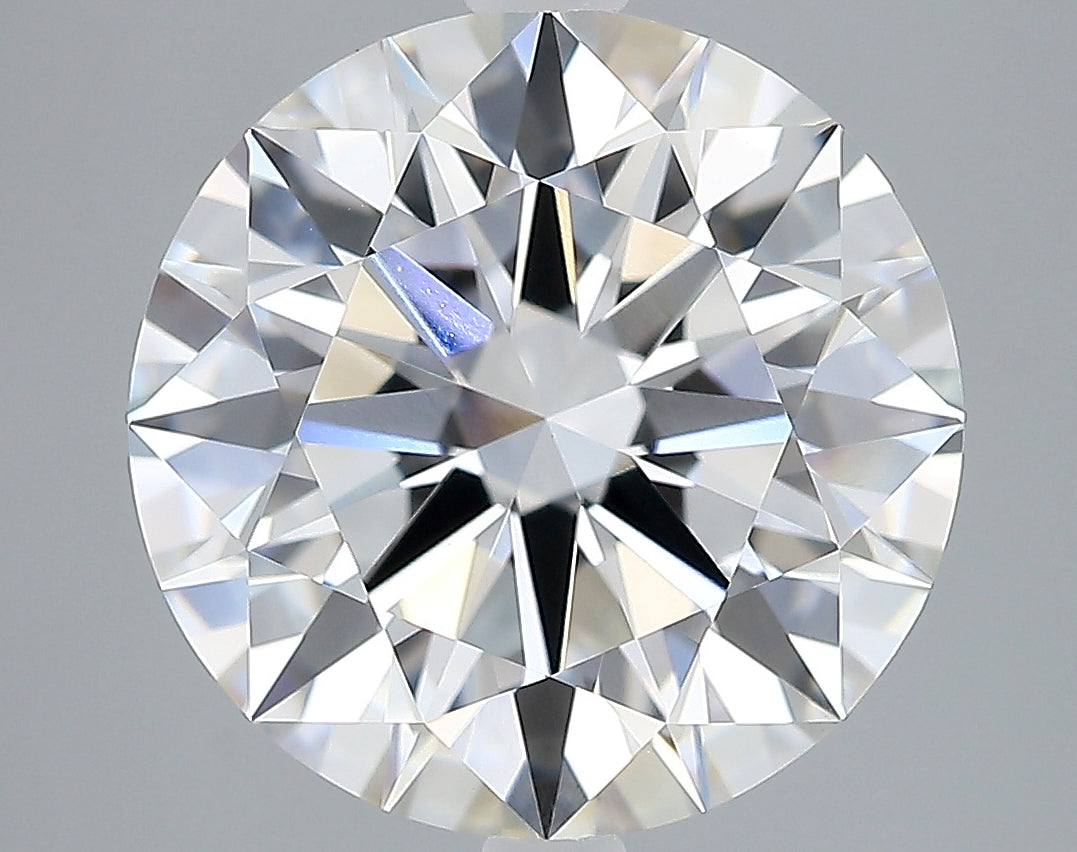 Lab-Grown 4.51 Carat Round Brilliant Diamond color E Clarity VVS2, precious stones, engagement diamonds