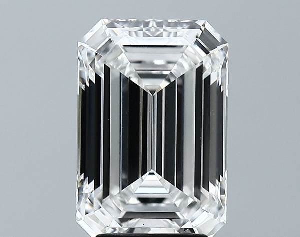 Lab-Grown 3.89 Carat Emerald Cut Diamond color E Clarity VS1 With GIA Certificate, precious stones, engagement diamonds