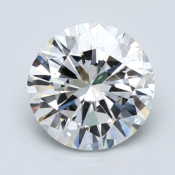 1.51 Carat Round Brilliant Natural Mined Diamond H Color SI1 Clarity With GIA Certificate, natural diamonds, precious stones, engagement diamonds