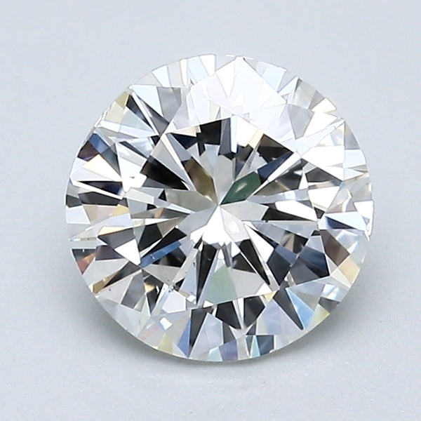 1.51 Carat Round Brilliant Natural Mined Diamond H Color SI1 Clarity With GIA Certificate, natural diamonds, precious stones, engagement diamonds