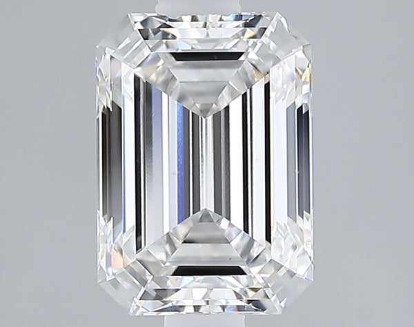 Lab-Grown 1.91 Carat Emerald Cut Diamond color E Clarity VS1 With GIA Certificate, precious stones, engagement diamonds